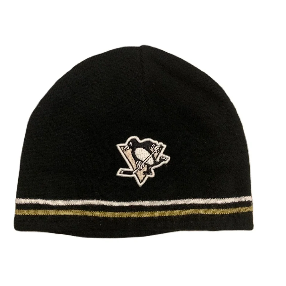 Pittsburgh Penguins NHL X New Era Hockey Beanie Hat Youth OSFA